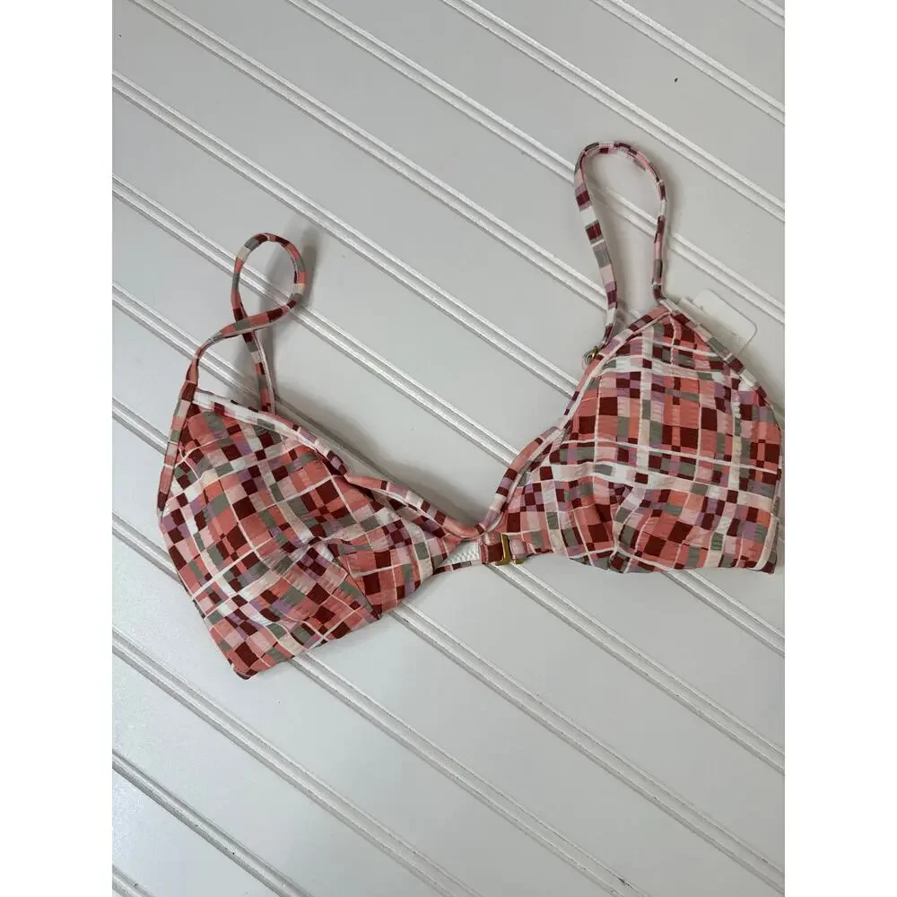 NWT L Space Swim Top - Kristen Tie & Helena Block Party Bikini Beach Bundle Sz S